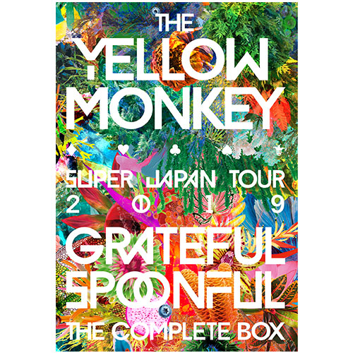 『THE YELLOW MONKEY SUPER JAPAN TOUR 2019 -GRATEFUL SPOONFUL- Complete Box』(Blu-ray5枚組)【完全生産限定盤】