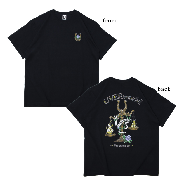 BIG Tシャツ【A/天秤】(ブラック) - LIVE 2021 at Yokohama Arena
