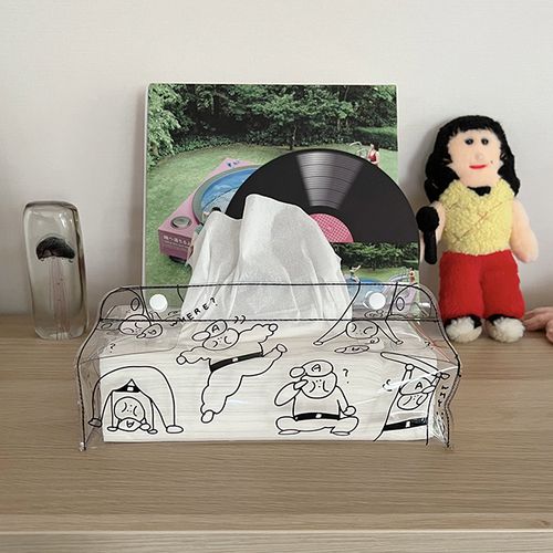 汗と涙の球探しティッシュケース