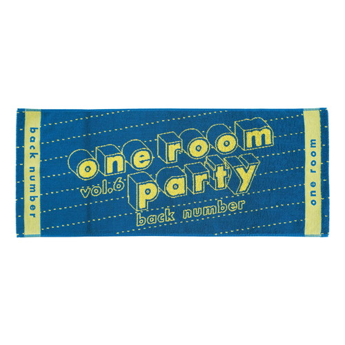 one room party vol.6ジャガードフェイスタオル
