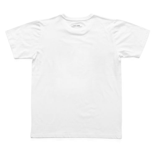 水平線白いフォトTシャツ