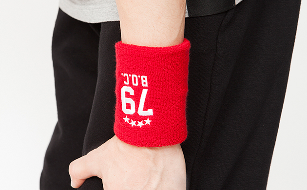 Wristband Numbering79 Red