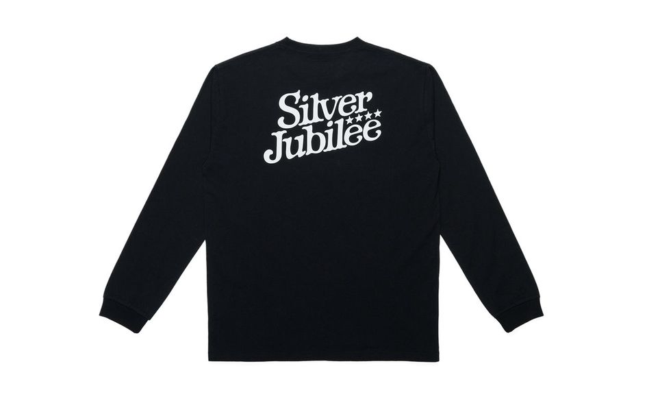 Silver Jubilee Long Sleeve TEE/BLACK