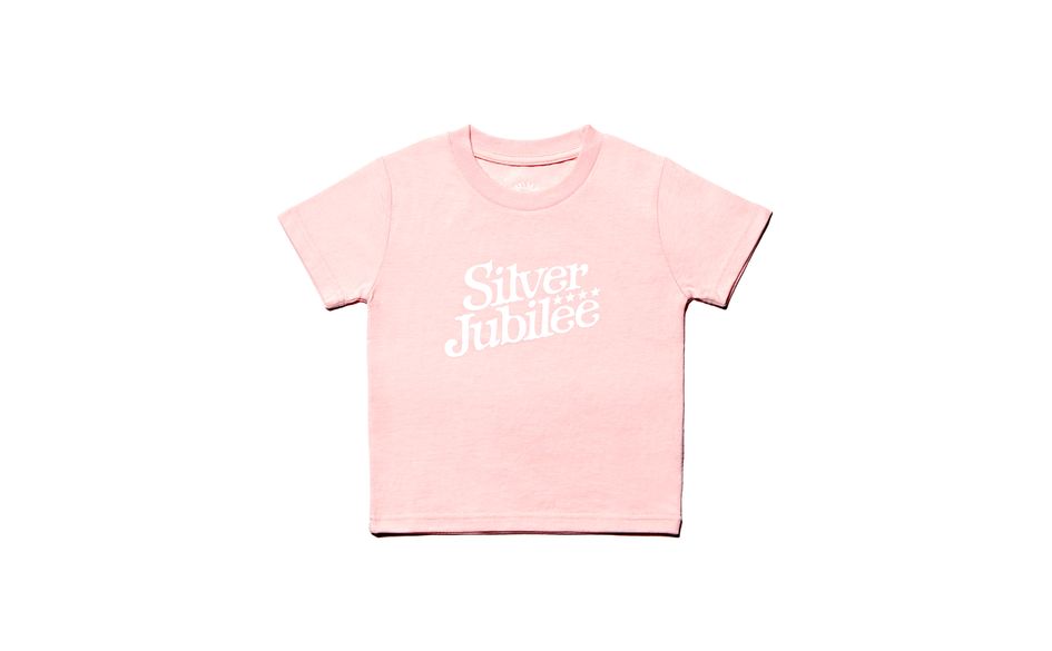 Silver Jubilee Kids TEE/BABY PINK