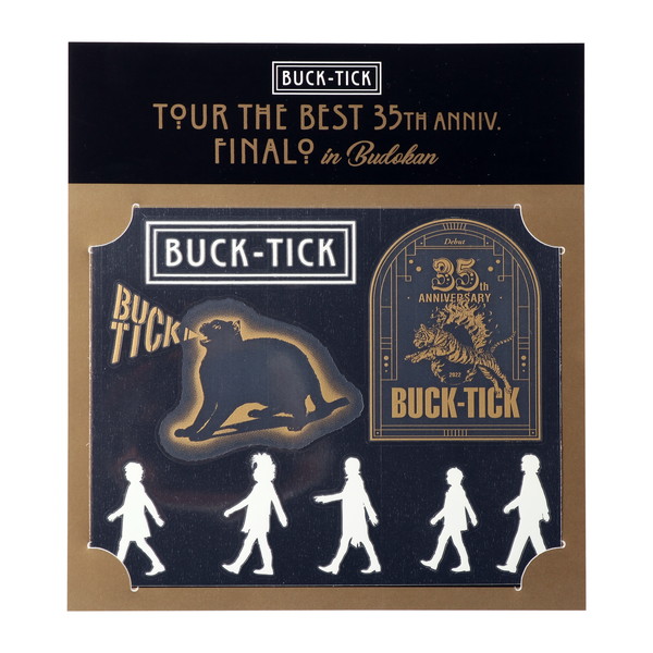 デカールステッカー【BUCK-TICK TOUR THE BEST 35th anniv.FINALO in Budokan】