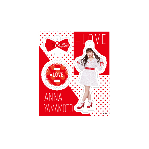 商品詳細ページ Love Official Shop アクリルスタンドキーホルダー 赤白衣装