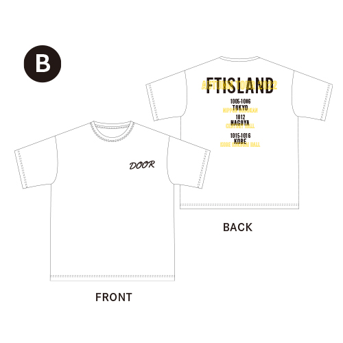 Tシャツ【FTISLAND AUTUMN TOUR 2022 ～DOOR～】