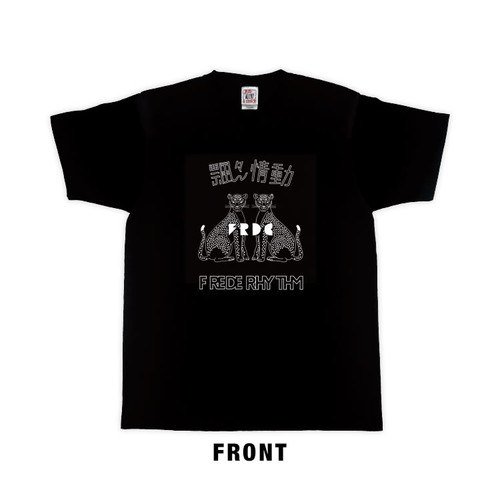 飄々情動Tシャツ/ブラック