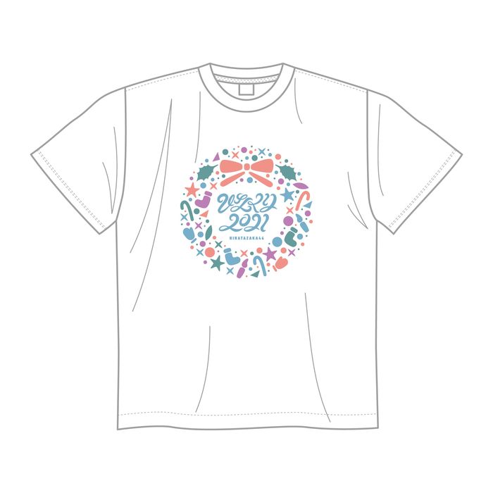 【通常配送】ひなくり2021 ロゴTシャツ/ホワイト