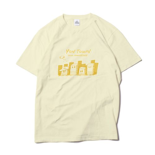 YON TOWN 04th T-shirt 《Frost Yellow》