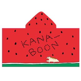 商品詳細ページ Kana Boon Official Shop フード付 スイカタオル