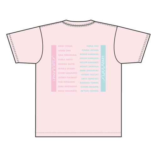 【通常配送】イコノイフェス Tシャツ(ピンク)