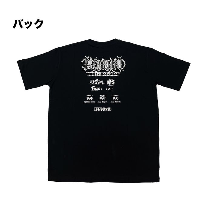 DREAMLAND TOUR 2022 T-Shirts/ブラック
