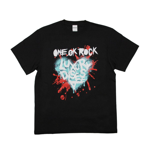 クーポン対象外】 ONE OK ROCK ハート Tシャツ Lサイズ