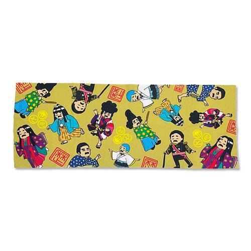 レキシの七変化♪散りばめ手ぬぐい