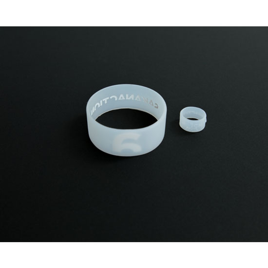 Rubber wristband & ring 6.1 SET