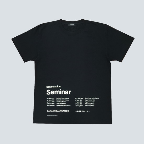 Sakanazukan Seminar TOUR TEE(Black)