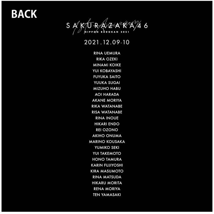 【通常配送】1st Anniversary ロゴTシャツ/ブラック