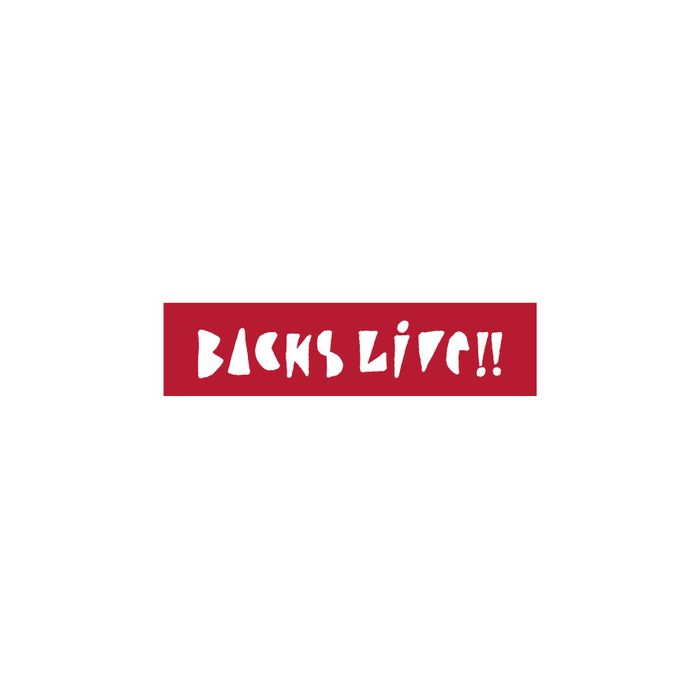 【通常配送】3rd Single BACKS LIVE!! ステッカーセット