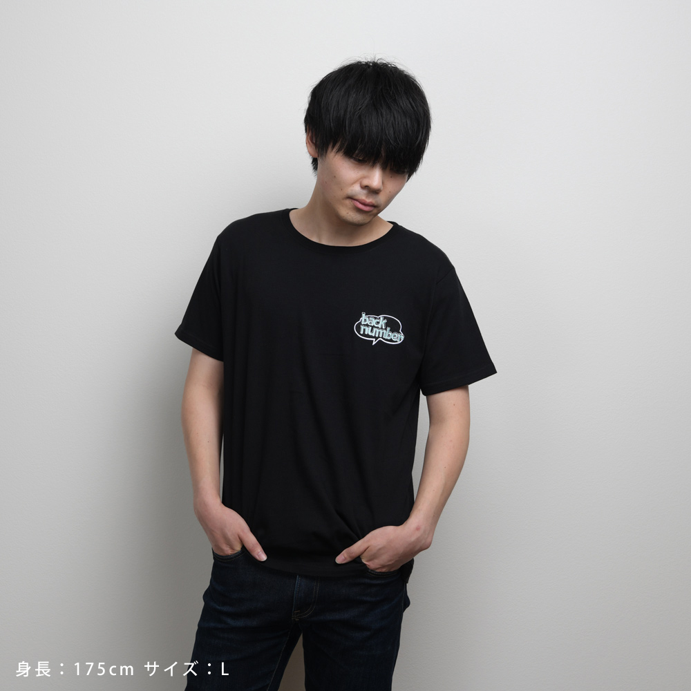 商品詳細ページ Back Number Online Shop サマーイラストtシャツ ブラック