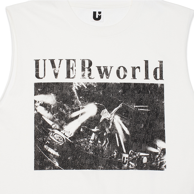 UVERworld “THE LIVE” ノースリーブTEE　ホワイト