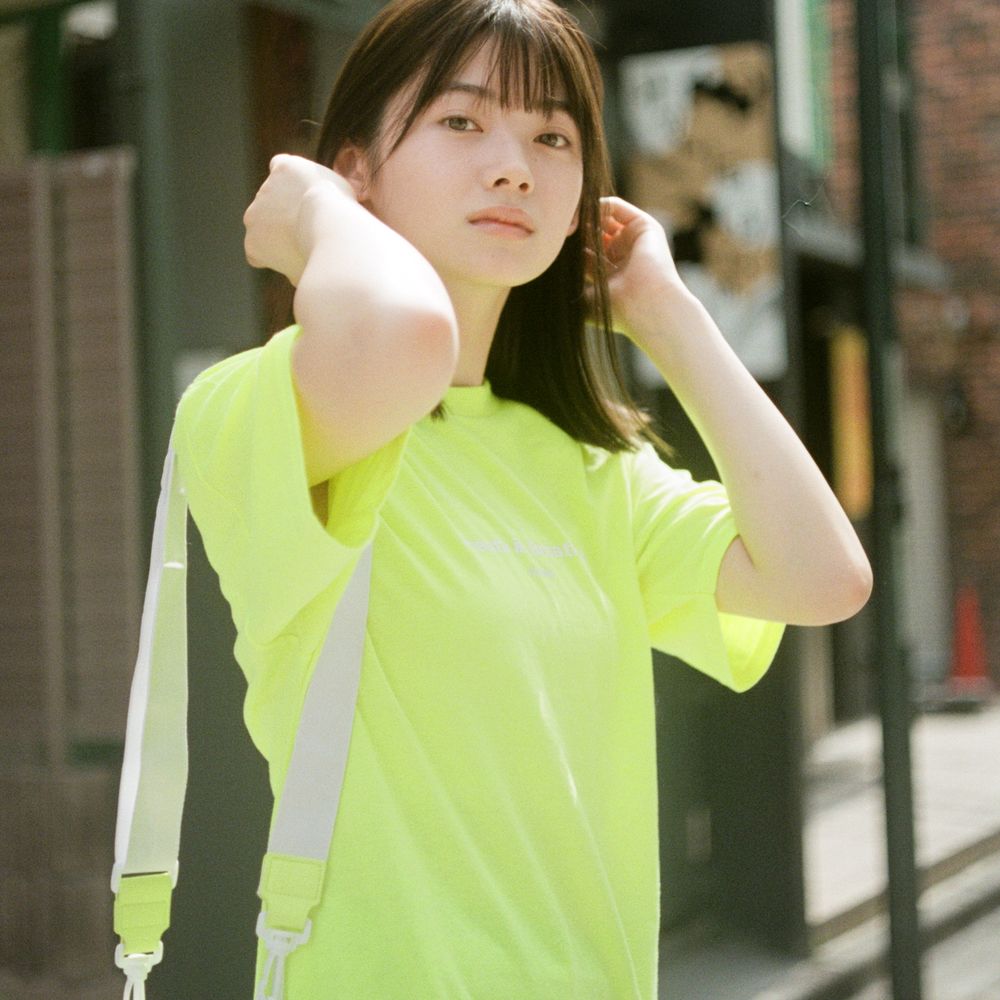 【Limited】Logo T-shirts “SHINKOKYU”[Safety Green ]