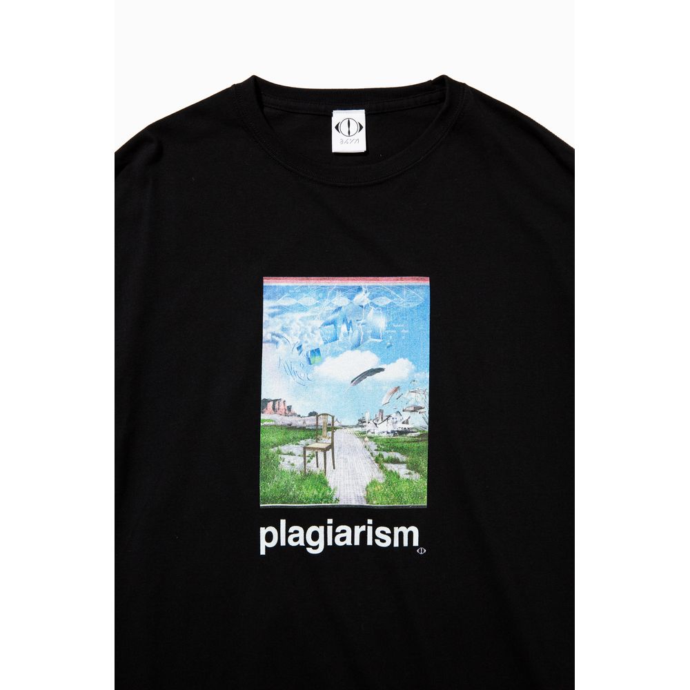 盗作 Tシャツ <Type A> /ブラック