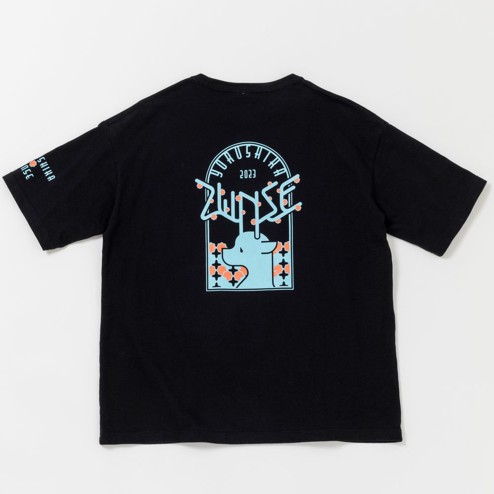 アニメショート ヨルシカ ZENSE 前世 2023 tシャツ