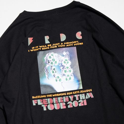 FREDERHYTHM TOUR 2021-2022 ロングスリーブ T-Shirt/ブラック